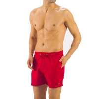 Solid Colored & Printed Quick Dry Summer Swim Trunks for Men, Swimwear, Bathing Suits, Swim Shorts with Various Colors & Designs, Red, XX-Large