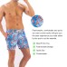Solid Colored & Printed Quick Dry Summer Swim Trunks for Men, Swimwear, Bathing Suits, Swim Shorts with Various Colors & Designs, Crabs Blue, XX-Large