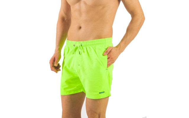 Solid Colored & Printed Quick Dry Summer Swim Trunks for Men, Swimwear, Bathing Suits, Swim Shorts with Various Colors & Designs, Green, XX-Large