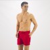 Solid Colored & Printed Quick Dry Summer Swim Trunks for Men, Swimwear, Bathing Suits, Swim Shorts with Various Colors & Designs, Red, XX-Large