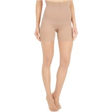 SPANX Luxe Leg Sheers Firm Control Pantyhose (Dark Beige, D)