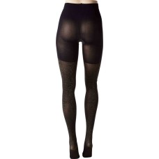 Spanx Metallic Shimmer Mid-Thigh Shaping Tights (Gold, F)