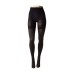  Metallic Shimmer Mid-Thigh Shaping Tights, Gold Shimmer, C