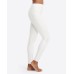  White Distressed Skinny Jeans (White, Medium)
