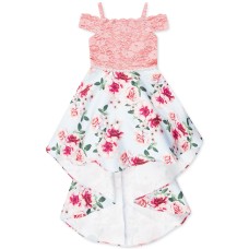 Speechless Big Girls Lace & Floral Dress (Assorted, 10)