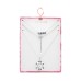  Pavé Heart “Love” Layered Pendant Necklace, 15″ + 3″ Extender, Silver