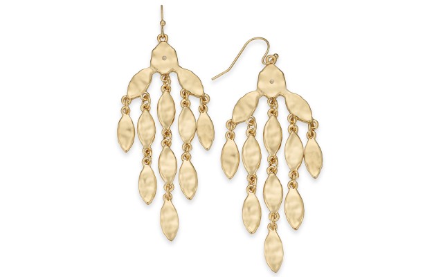 Style & Co Gold-Tone Chandelier Earrings (Gold)