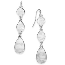 Style & Co Hammered Triple Drop Earrings