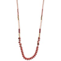 Style & Co Multi-Bead 36-1/2″ Strand Necklace (Pink)