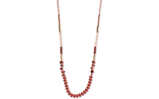 Style & Co Multi-Bead 36-1/2″ Strand Necklace (Pink)