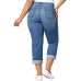 Style & Co Plus Size Curvy Cuffed Capri Jeans (Camino Wash, 16W)
