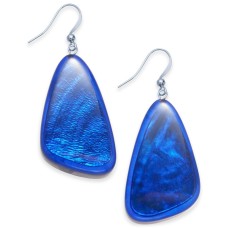 Style & Co Resin Drop Earrings, Blue
