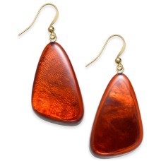 Style & Co. Resin Drop Earrings (Brown)
