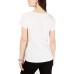 Style & Co. Womens Plus Side Tie Crewneck T-Shirt, White, 2X