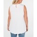 Style & Co Women’s  Plus Size Graphic Tank Top Multi White Size 0X