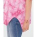Style&Co. Women's PLUS Pink Crafted Diamond Printed Scoop Neck Tank Top, Pink, 0X