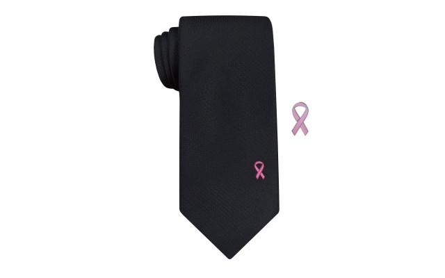  Men’s Herringbone Solid Tie (Black)