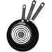  Durable Titanium Nonstick Thermo-Spot Heat Indicator Fry Pan Cookware Set (3-Piece, Black)