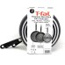  Durable Titanium Nonstick Thermo-Spot Heat Indicator Fry Pan Cookware Set (3-Piece, Black)