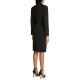  Women  Asymmetrical Belted Blazer Jacket (Black, 12)