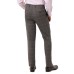  Men’s Gray Windowpane Plaid Slim Fit Stretch Pants (Gray, 30×30)