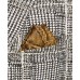  Orange Men’s Slim-Fit Plaid Dinner Jacket (Black/White, 42S)