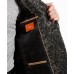  Orange Men';s Slim-Fit Snakeskin Jacquard Dinner Jacket, Gold, 46 Regular