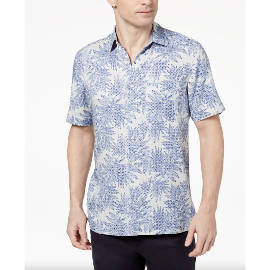  Island Men’s Tropical Print Shirt