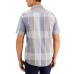  Men’s Recinto Dobby Plaid Shirt (Brown, Small)