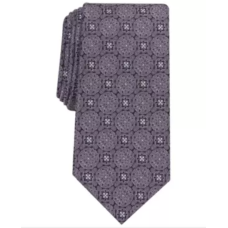 Tasso Elba Men's Soana Medallion Silk Necktie