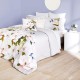 Ted Baker Opal Cotton 3 Piece Comforter Set with Shams (Grey, Full/Queen)