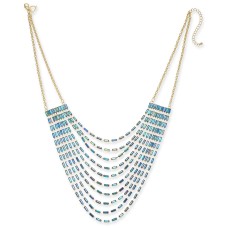 Thalia Sodi Gold-Tone Baguette Multi-Row Necklace (18+3)