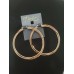  Gold-Tone Multi-Hoop Earrings Large