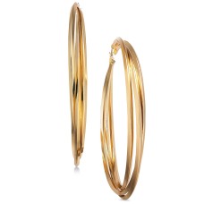 Thalia Sodi Gold-Tone Multi-Hoop Earrings Large