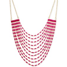 Thalia Sodi Gold-Tone Stone Multi-Row Statement Necklace(18+3)