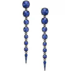 Thalia Sodi Graduated Stone Spike Linear Earrings