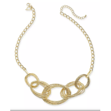 Thalia Sodi Multi-Ring Statement Necklace, 22″ + 3″ extender