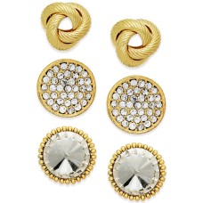 Thalia Sodi Women 2 Pc Set Stud Earrings (Gold)