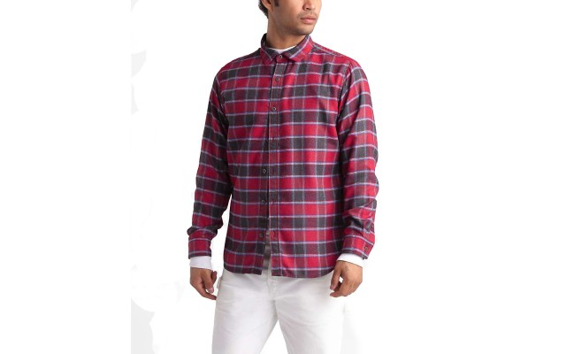  Men’s Thermocore LS Shirt (Wine, XL)