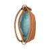  Flores Leather Small Hobo Handbag, Ochre