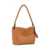  Flores Leather Small Hobo Handbag, Ochre
