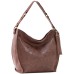  Silverlake Leather Hobo Handbag, Brown