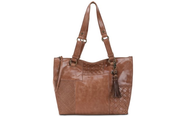  Silverlake Leather Shopper Tote Bag, Brown