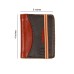  Men's Minimalist Wallet Slim Bifold With Multi Credit Card Pockets Large Capacity, Dark Brown-Brown