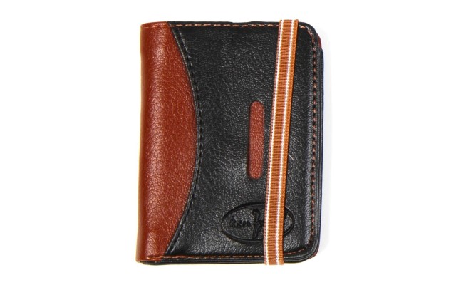  Men's Minimalist Wallet Slim Bifold With Multi Credit Card Pockets Large Capacity, black-brown