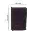  Men’s Trifold Wallet Sleek and Slim With Special Opening Mechanism, Dark Brown