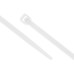  Multi-Purpose Zip Ties & Hook and Loop Straps Set, 200 pcs - 4in White