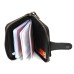  Unisex Credit Card Case with Snap Closure, Black