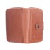  Unisex Credit Card Case with Snap Closure, Brown