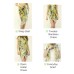  Women Pareo Fashion Beach Cover Up & Wrap, Floral